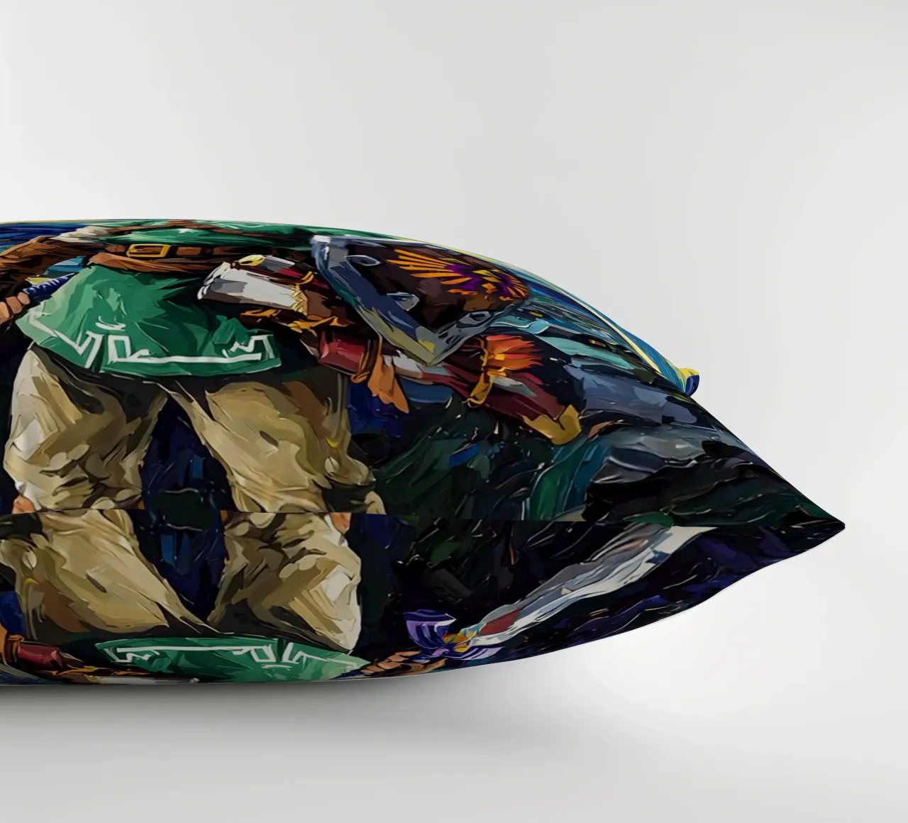 Link The Legend of Zelda Starry Night cuscino da CreativeStudio