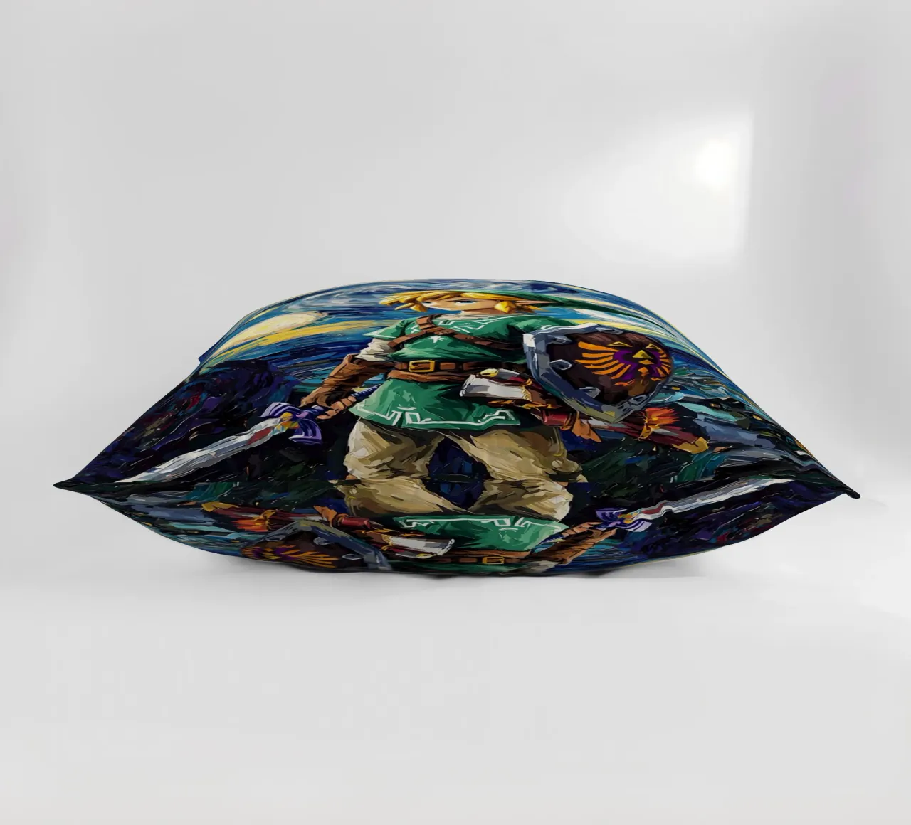 Link The Legend of Zelda Starry Night cuscino da CreativeStudio