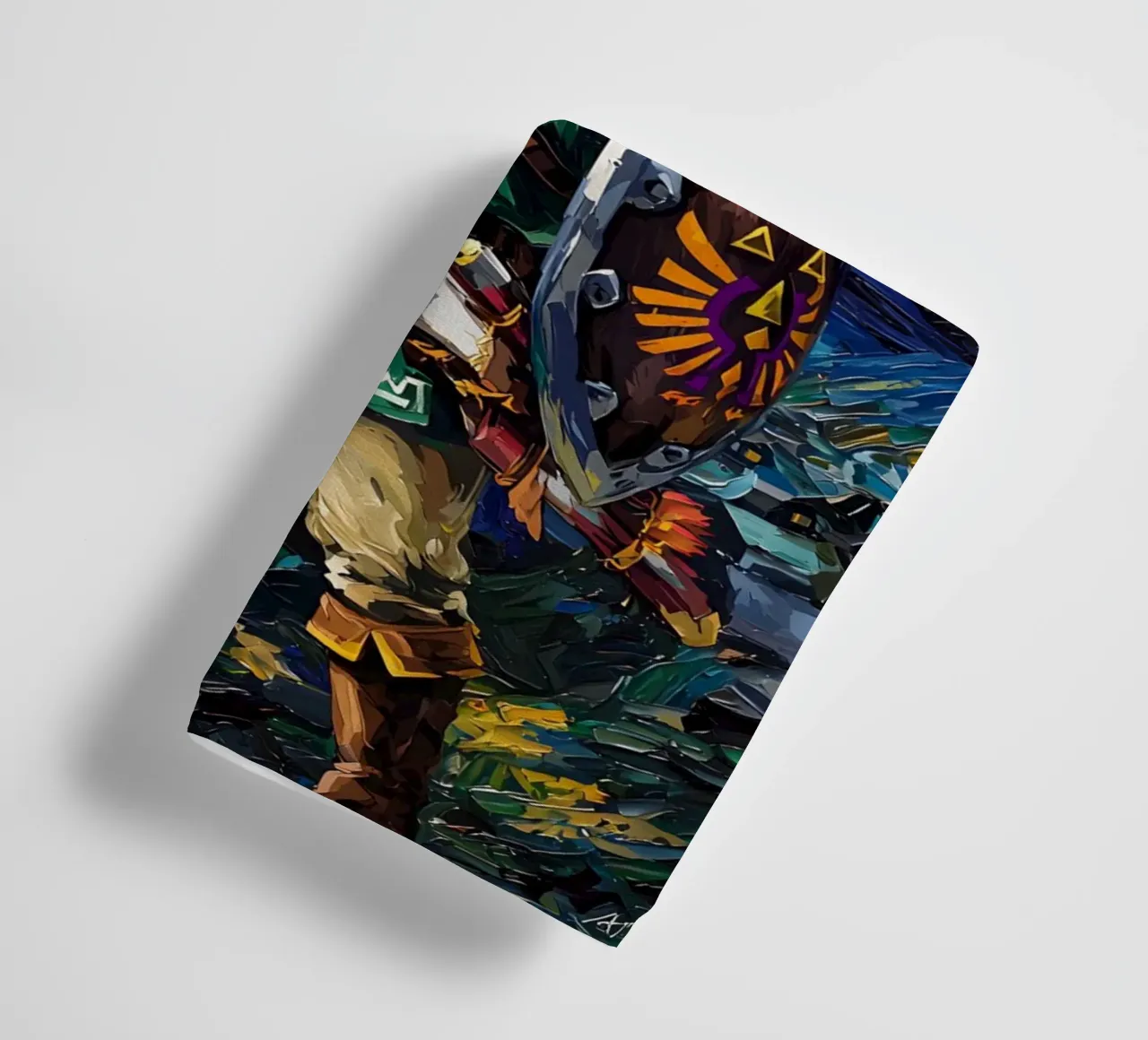 Link The Legend of Zelda Starry Night asciugamano da bagno da CreativeStudio