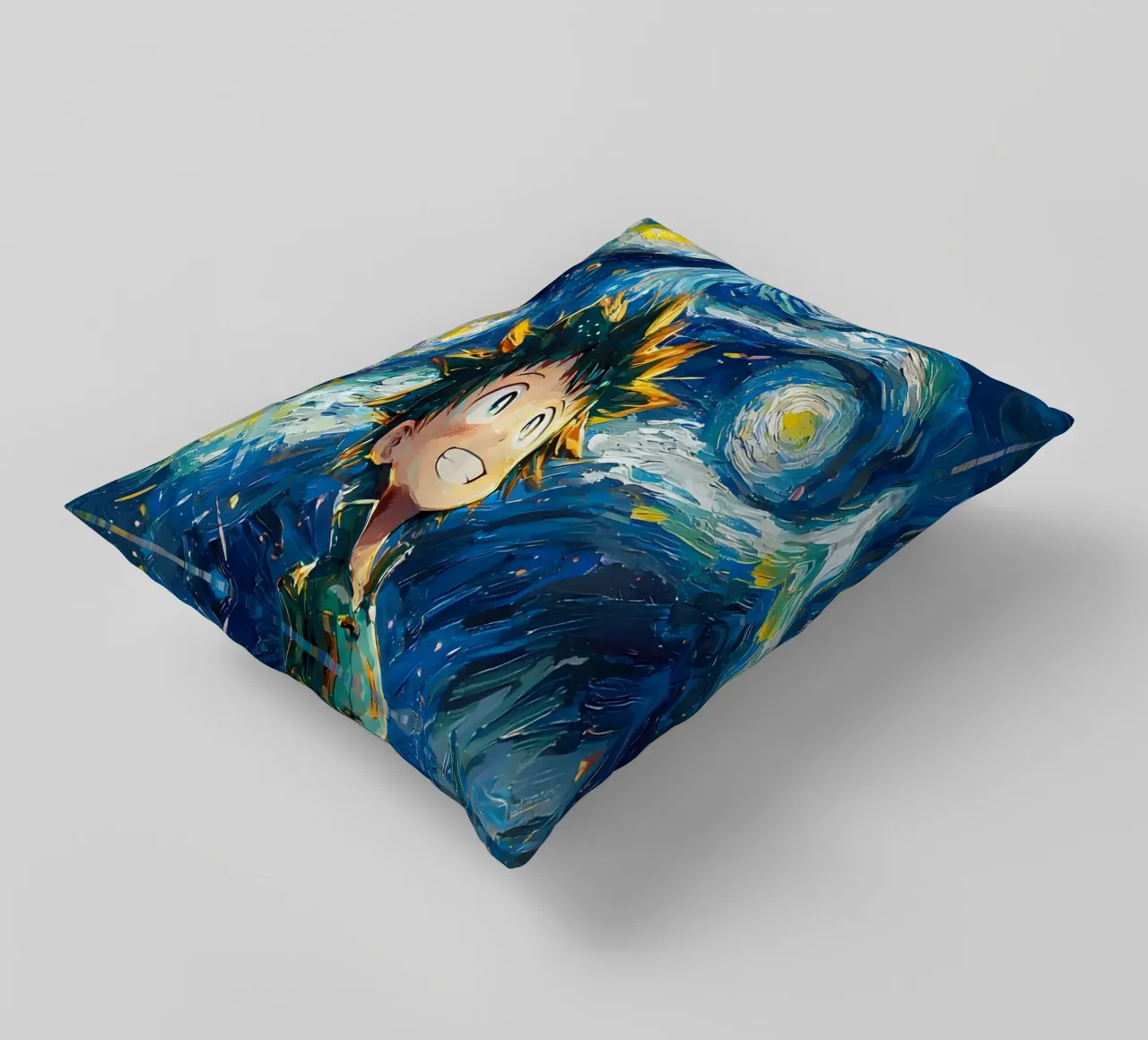 Gon Freecss Hunter x Hunter Starry Night cuscino da CreativeStudio