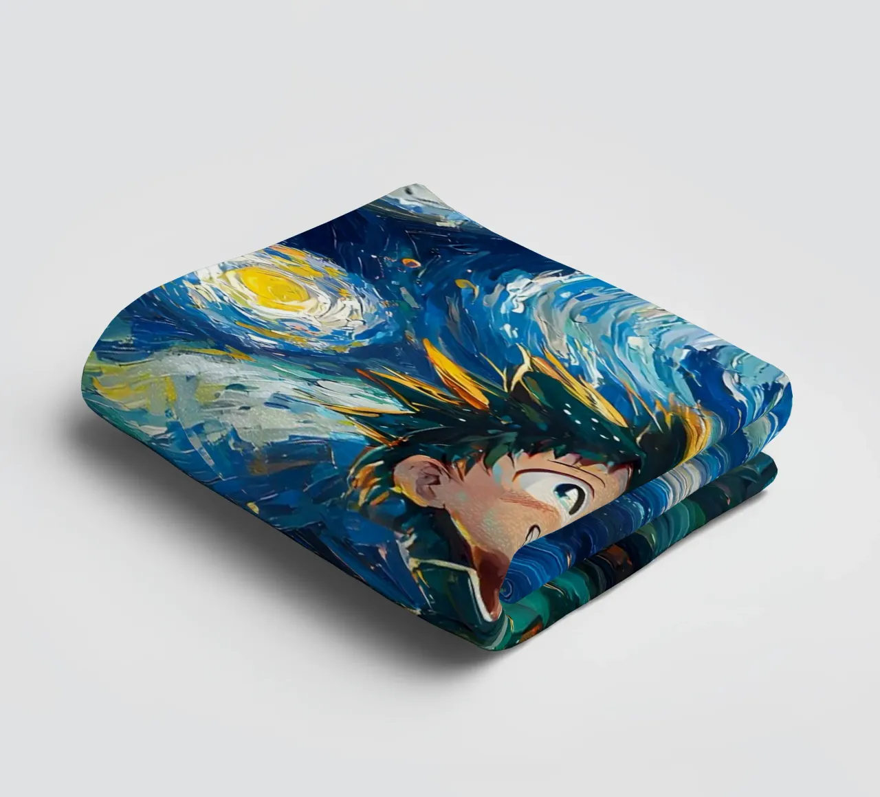 Gon Freecss Hunter x Hunter Starry Night asciugamano da bagno da CreativeStudio