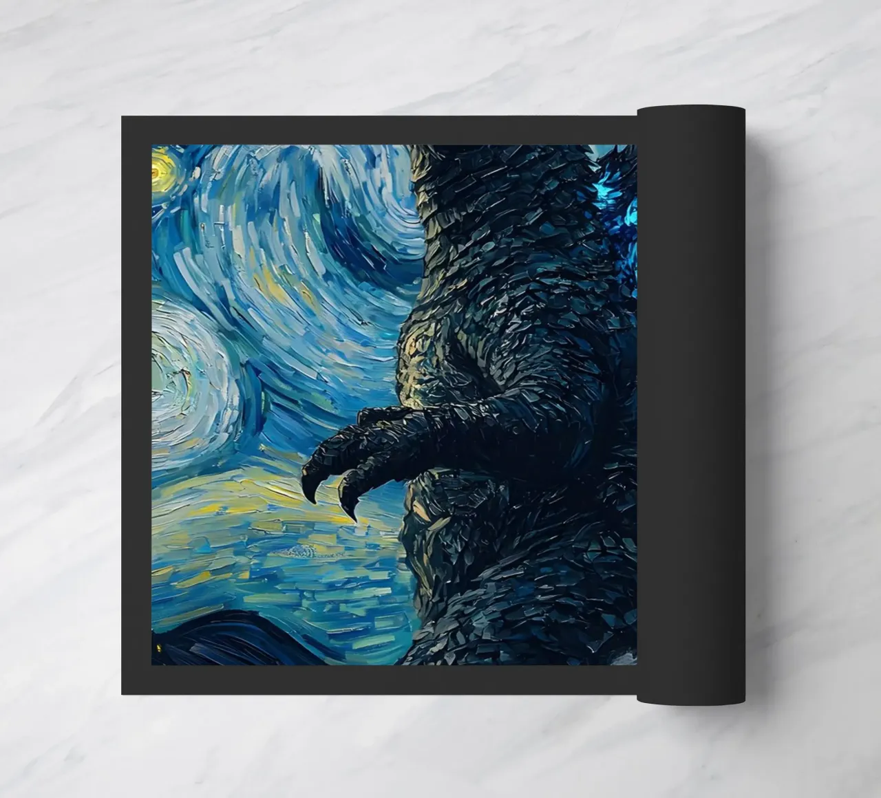 Godzilla Starry Night zerbino da CreativeStudio