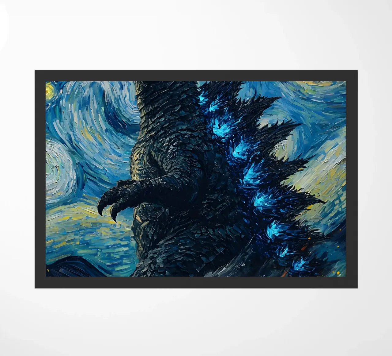 Godzilla Starry Night zerbino da CreativeStudio
