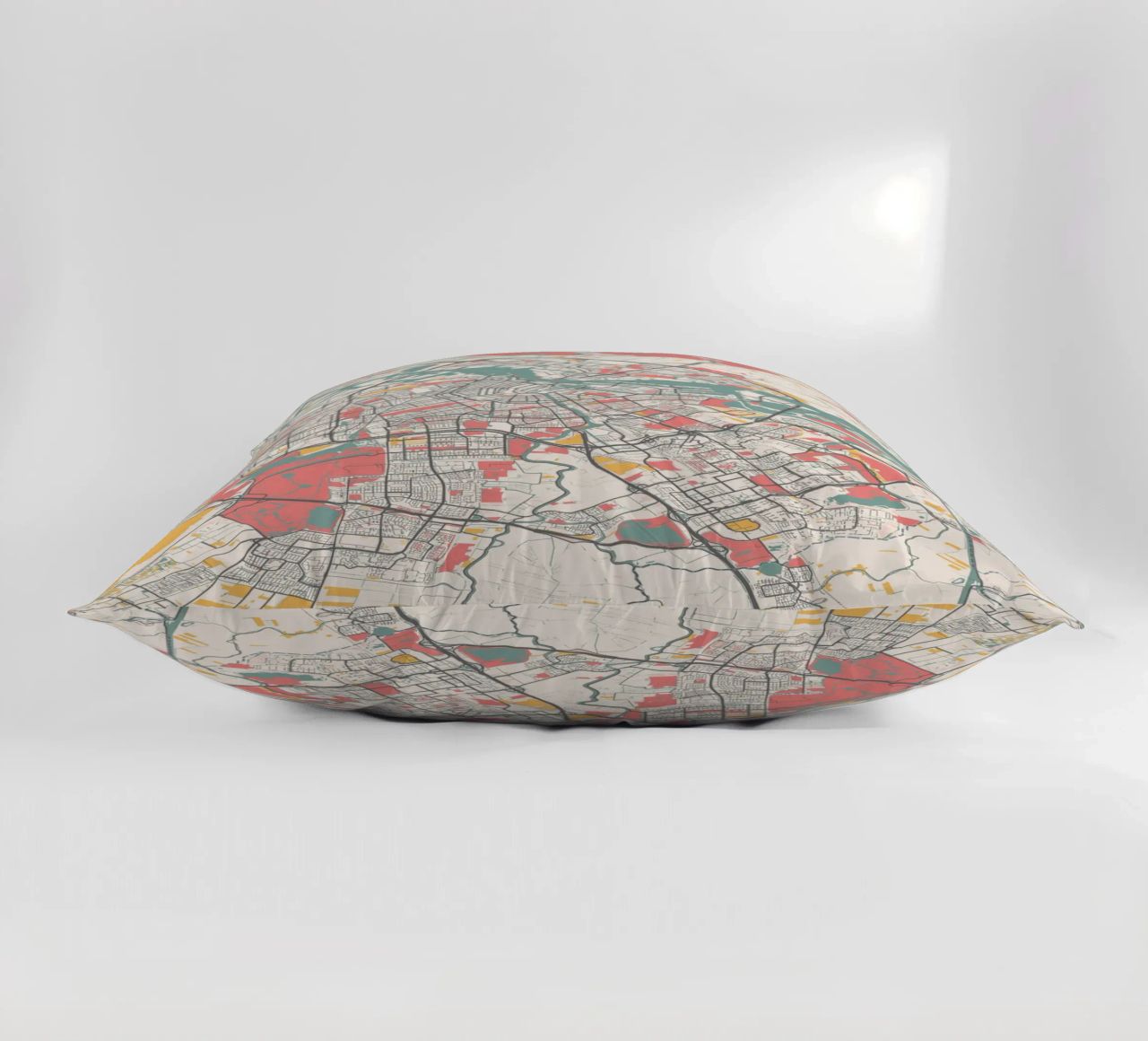 AMSTERDAM  Map Print cuscino da Travelstudio