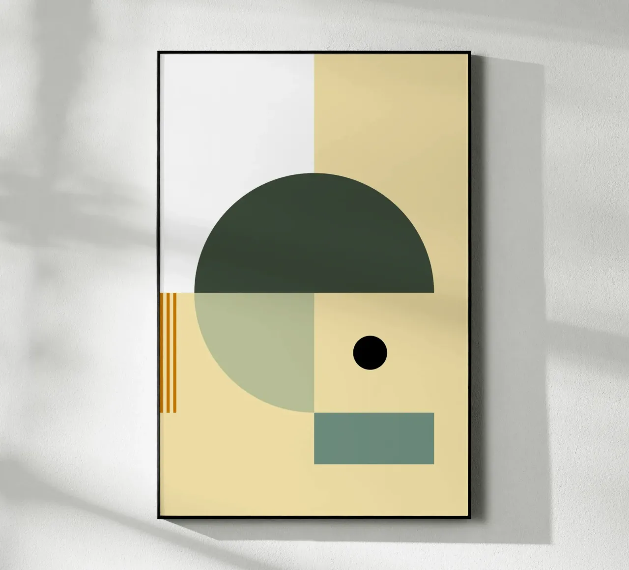 Midcentury Geometric 16 plexiglass da KHouse Studio