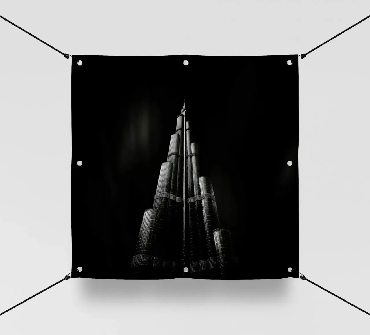 Metropolis Burj Khalifa pvc cover by Håggard Photography | Ronny Behnert