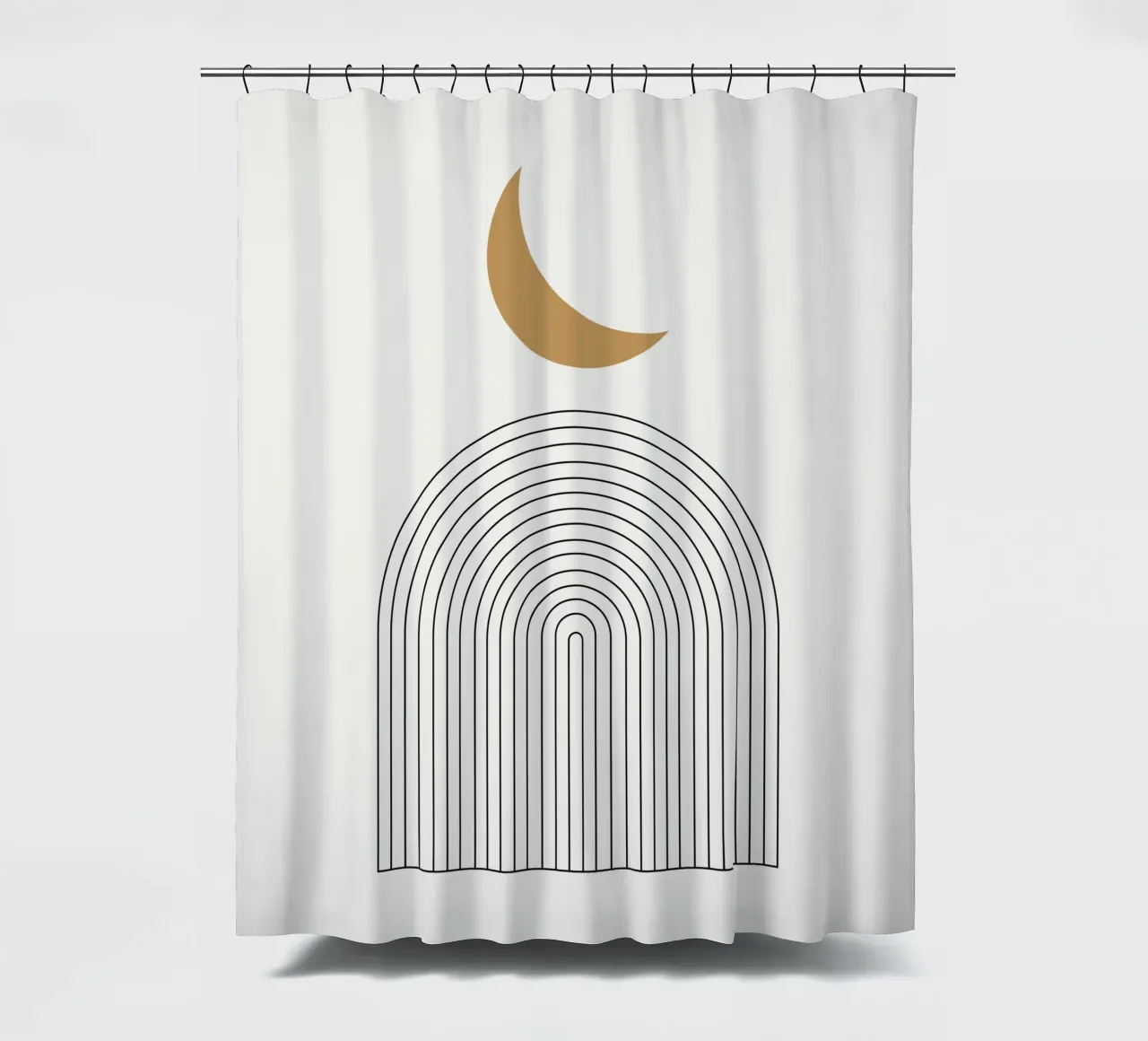 Astratto Boho metà secolo Pattern 19 tenda da doccia da Paigaam Studio