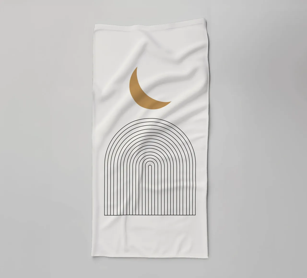 Astratto Boho metà secolo Pattern 19 asciugamano da bagno da Paigaam Studio