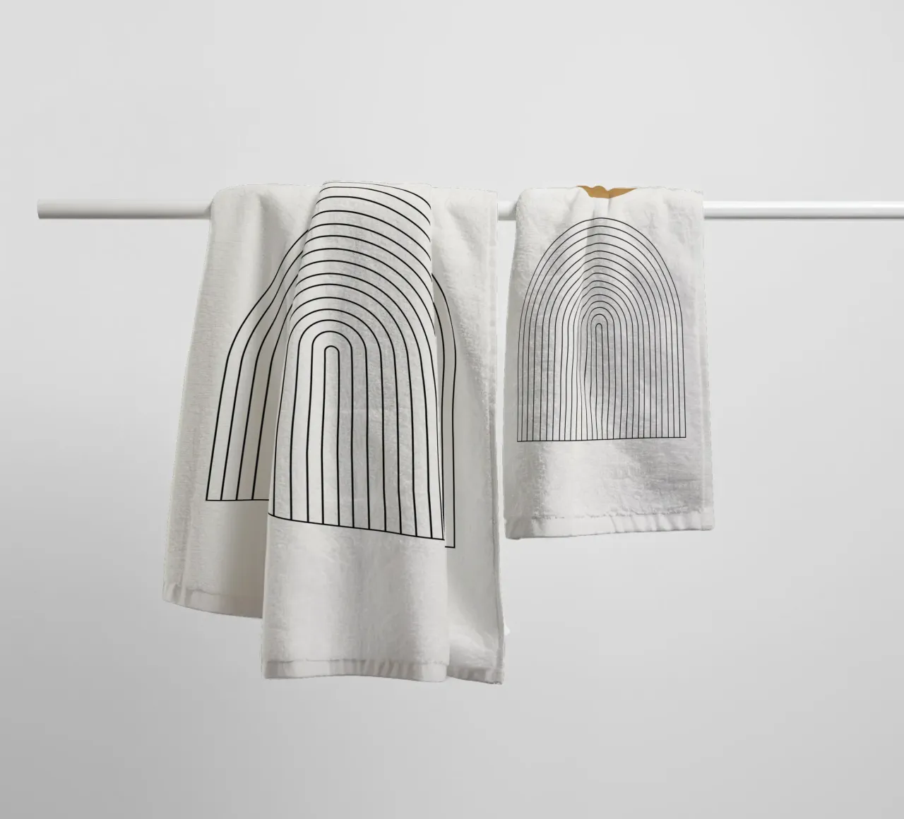 Astratto Boho metà secolo Pattern 19 asciugamano da bagno da Paigaam Studio