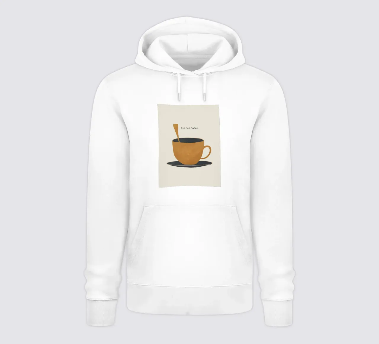 Ma prima il caffè 2 felpa con cappuccio da ThingDesign