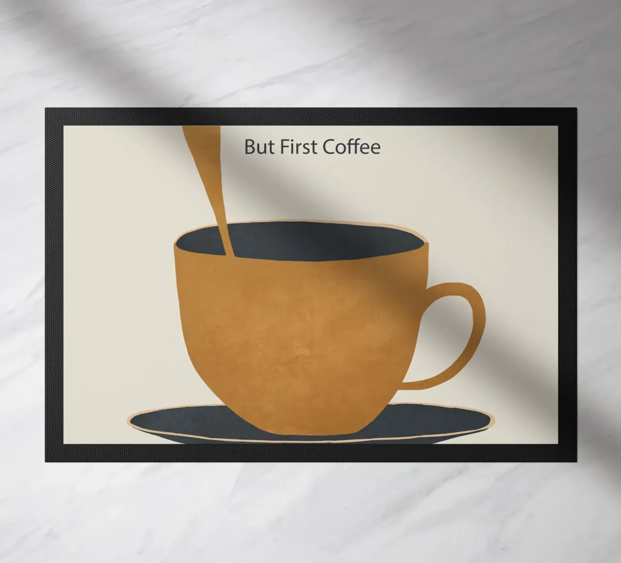 Ma prima il caffè 2 zerbino da ThingDesign