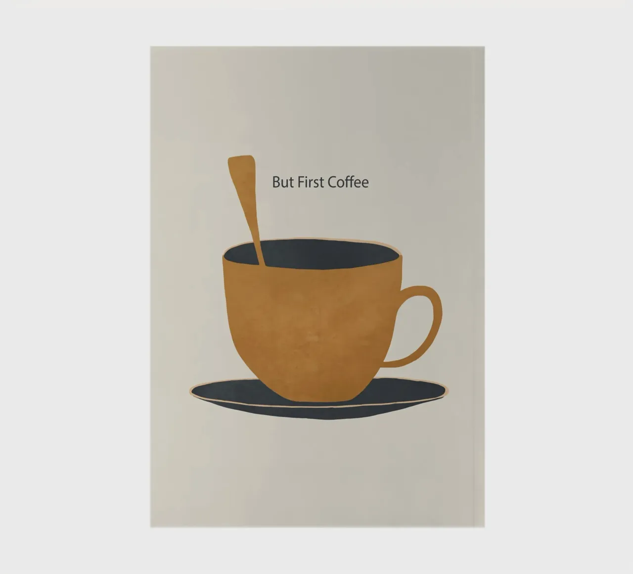 But First Coffee 2 notebook by ThingDesign
