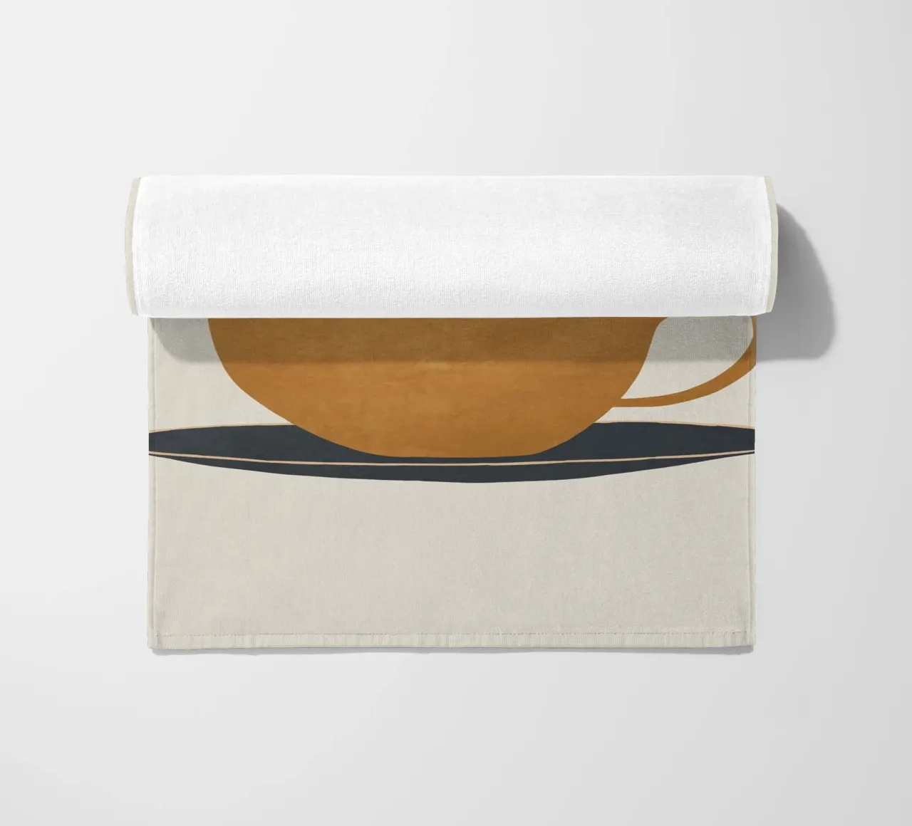 Ma prima il caffè 2 telo mare da ThingDesign