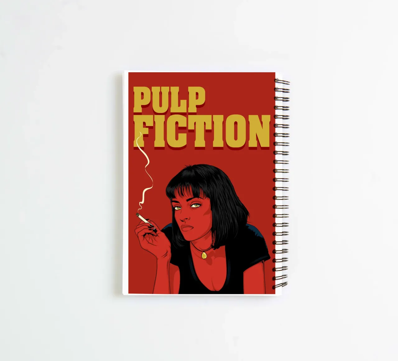 PULP FICTION spiral notebook by Cranio Dsgn