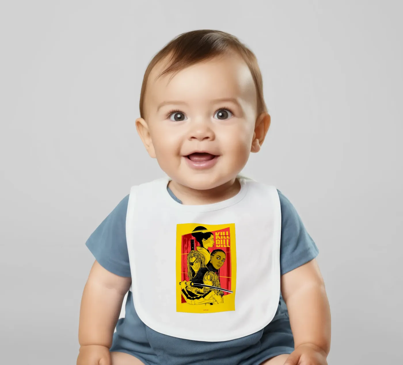 KILL BILL Babylätzchen von Cranio Dsgn