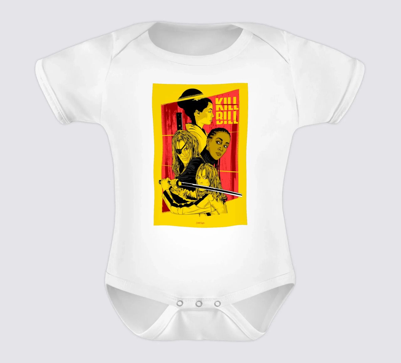 UCCIDERE BILL body neonato maniche corte da Cranio Dsgn