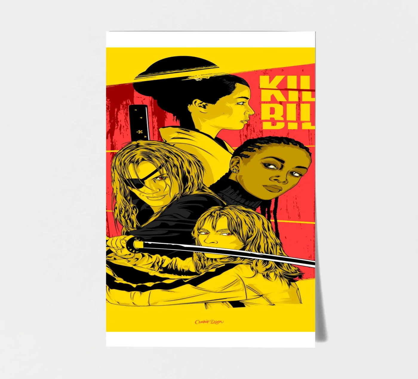 KILL BILL sticker sheet by Cranio Dsgn