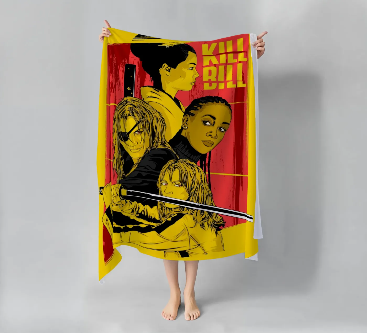 KILL BILL beach towel by Cranio Dsgn
