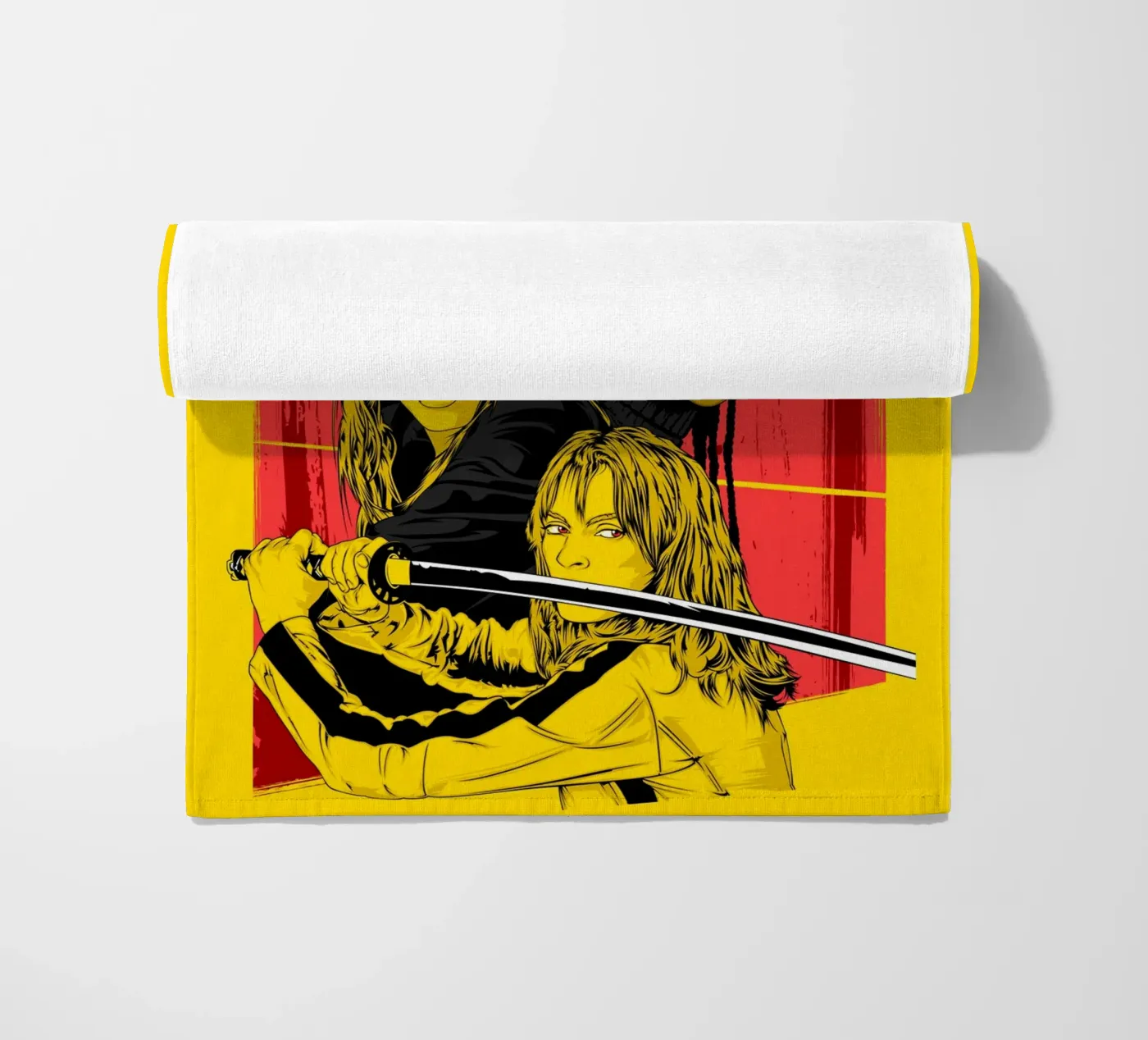 KILL BILL beach towel by Cranio Dsgn