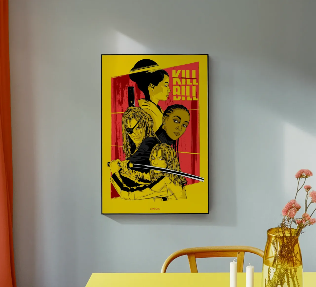 UCCIDERE BILL plexiglass da Cranio Dsgn