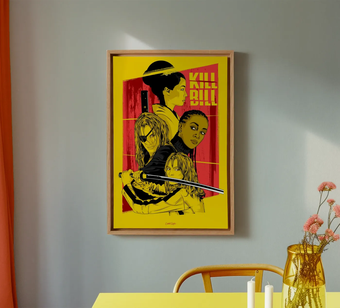 KILL BILL canvas by Cranio Dsgn