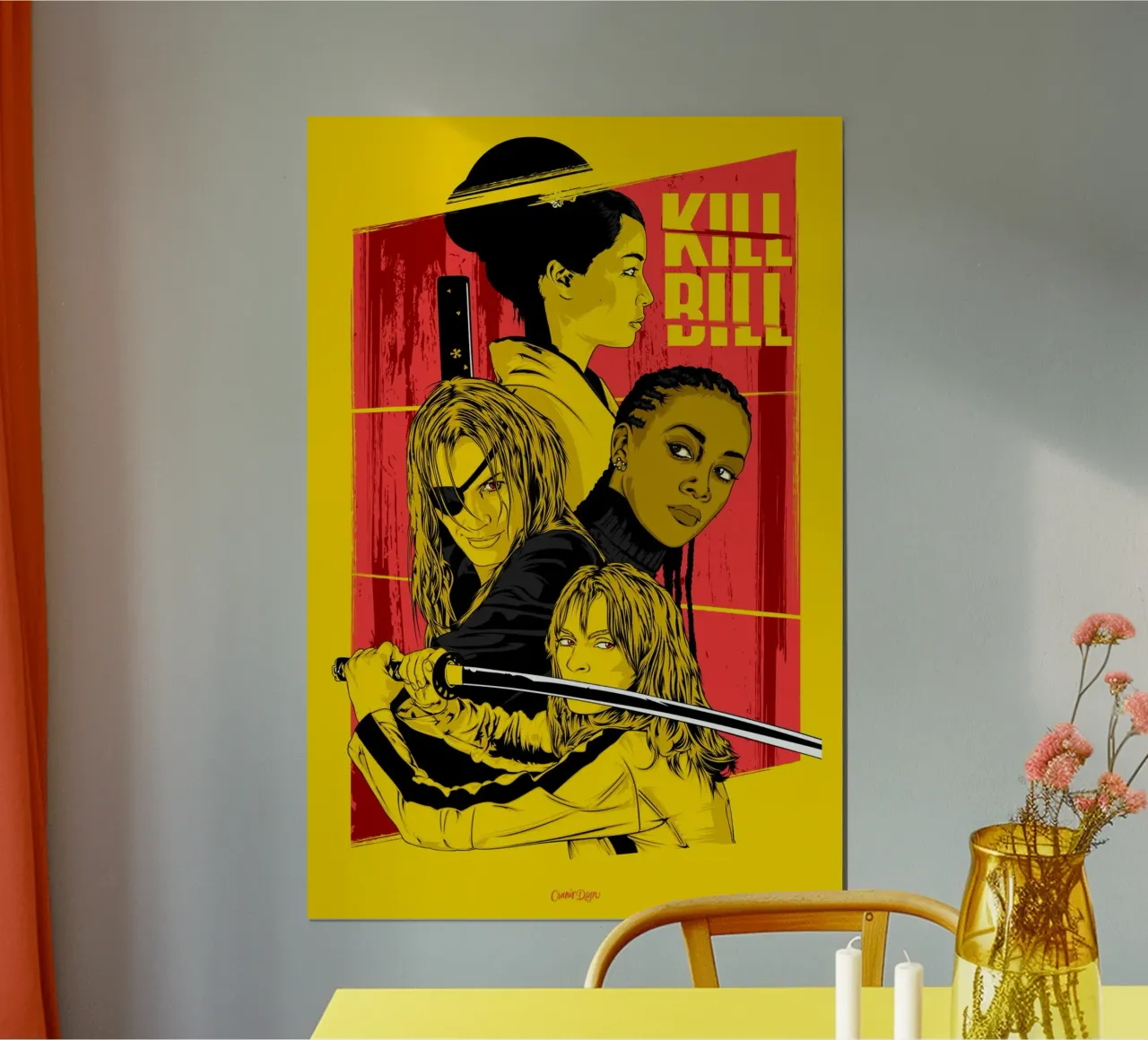 KILL BILL Hahnemühle von Cranio Dsgn
