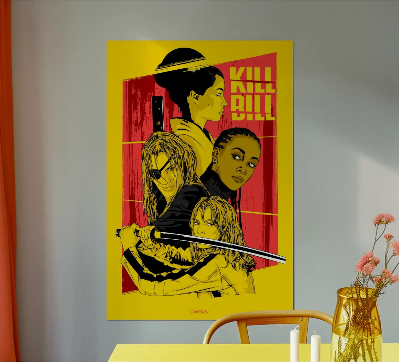KILL BILL Poster von Cranio Dsgn