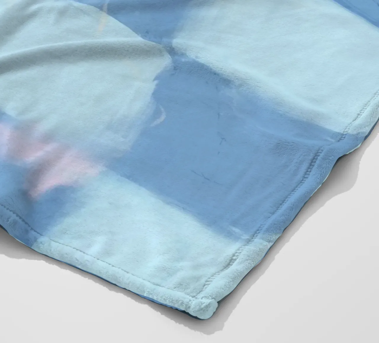 Blue Caro coperta in pile da treechild