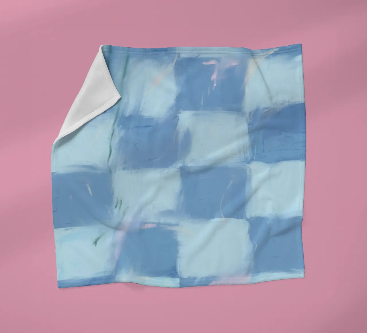 Blue Caro coperta in pile da treechild