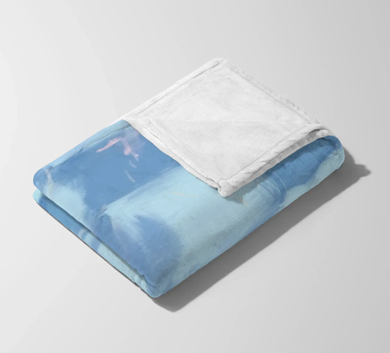 Blue Caro coperta in pile da treechild