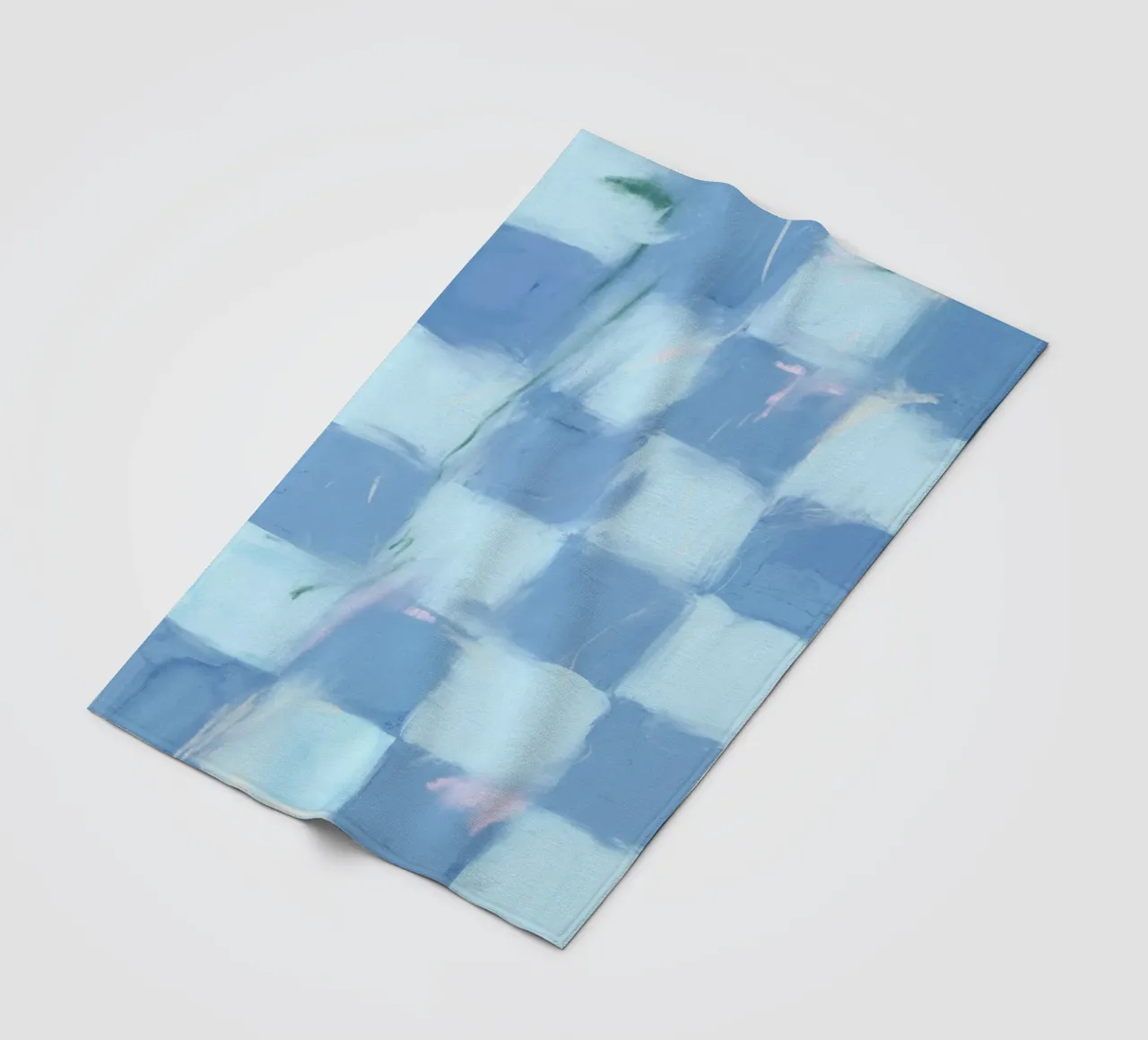 Blue Caro coperta in pile da treechild
