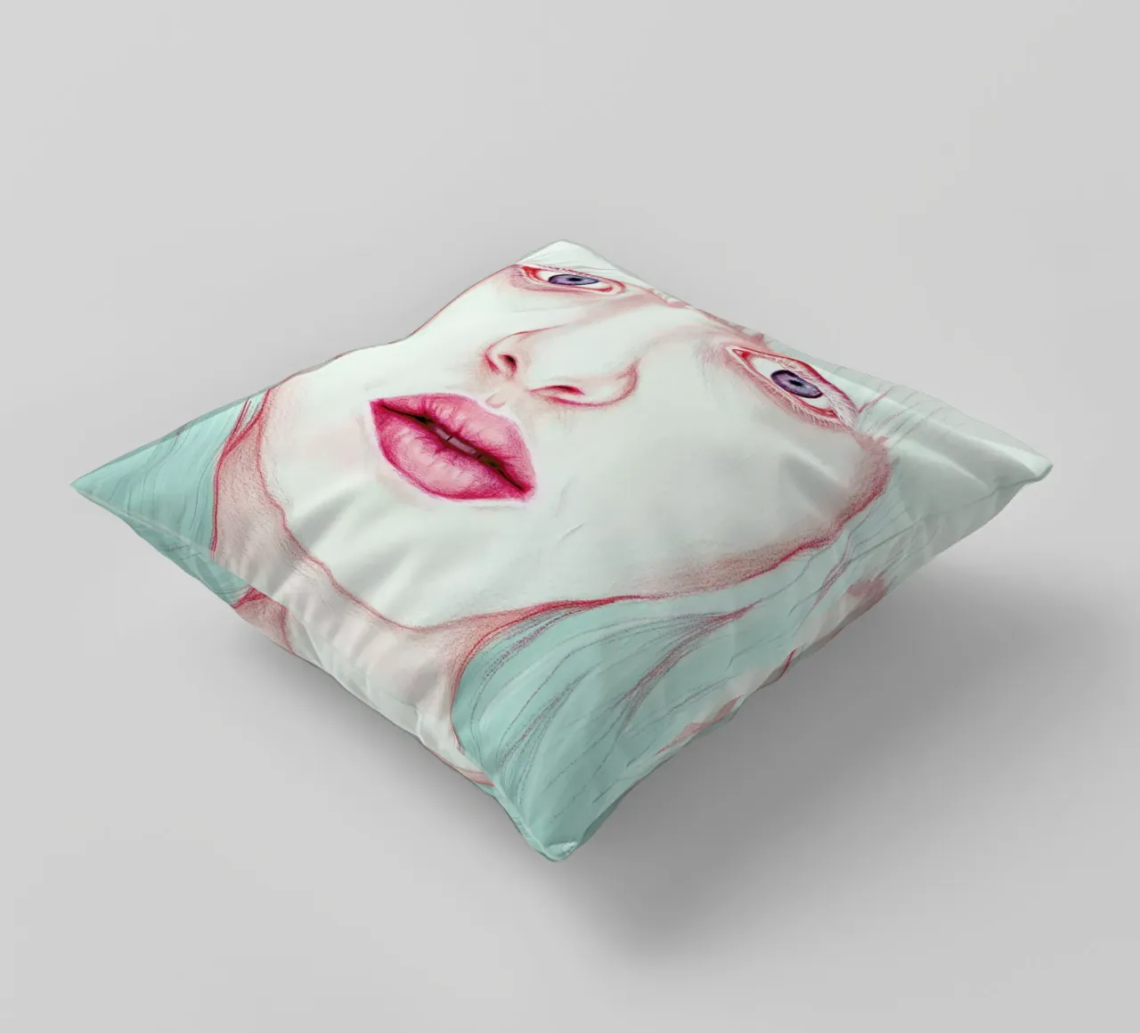 Girl cuscino da Laura O'Connor