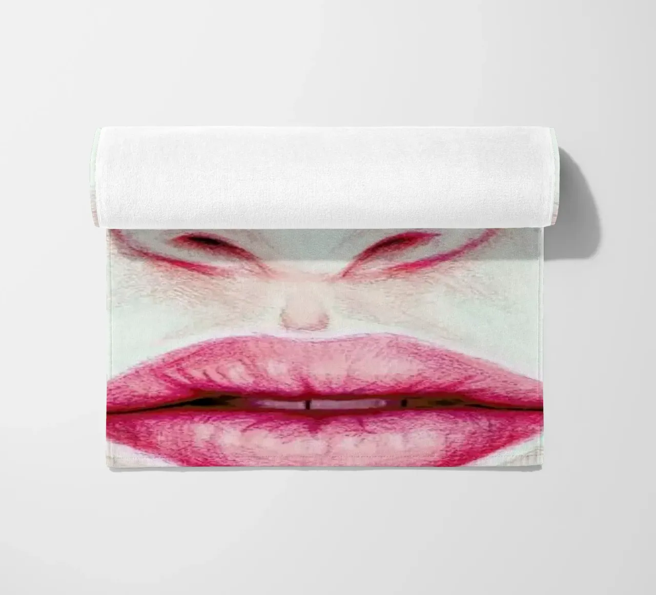 Girl beach towel by Laura O'Connor