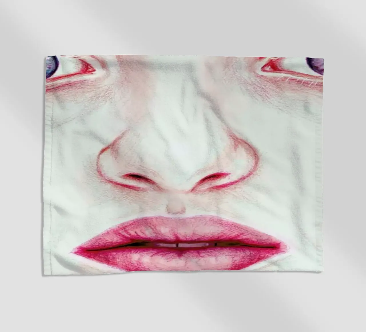Girl beach towel by Laura O'Connor