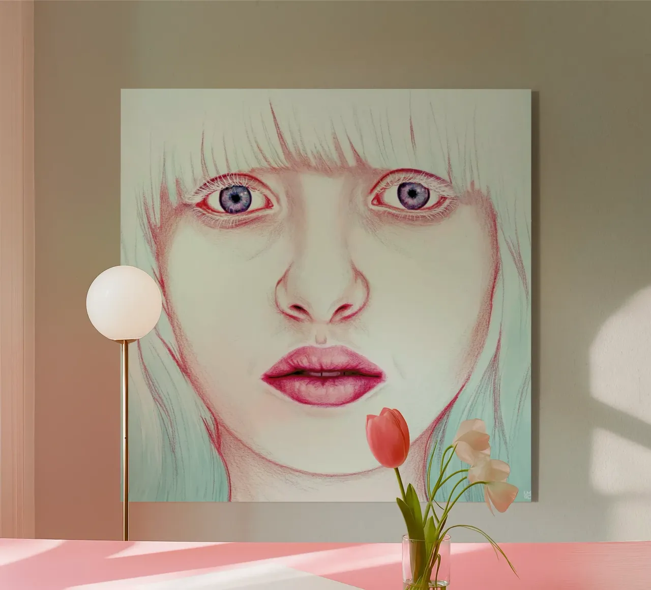 Girl plexiglass da Laura O'Connor