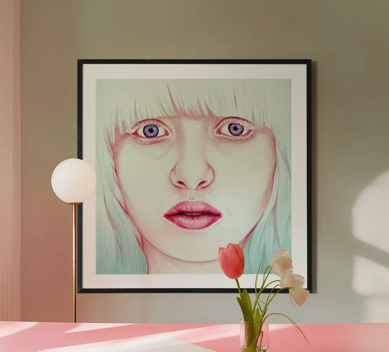 Girl hahnemühle by Laura O'Connor