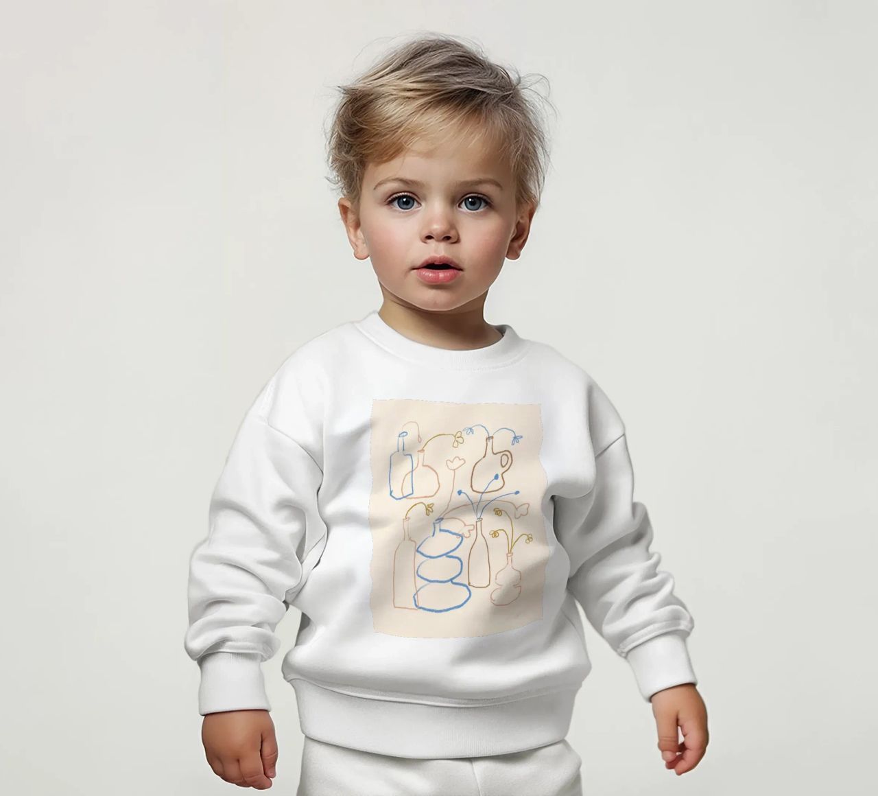 Vie Simple No 82 felpa neonato da treechild