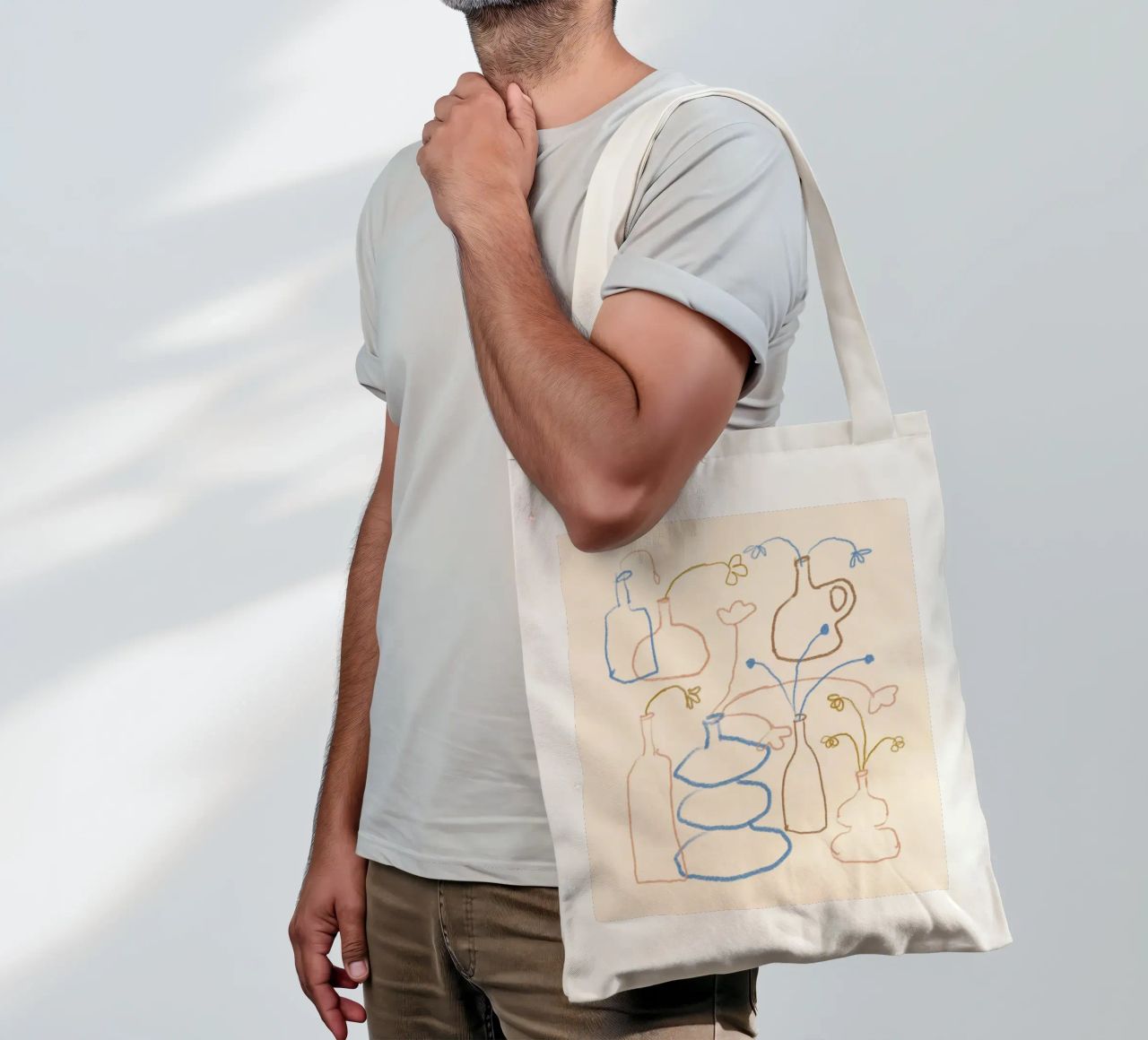 Vie Simple No 82 borsa in juta da treechild