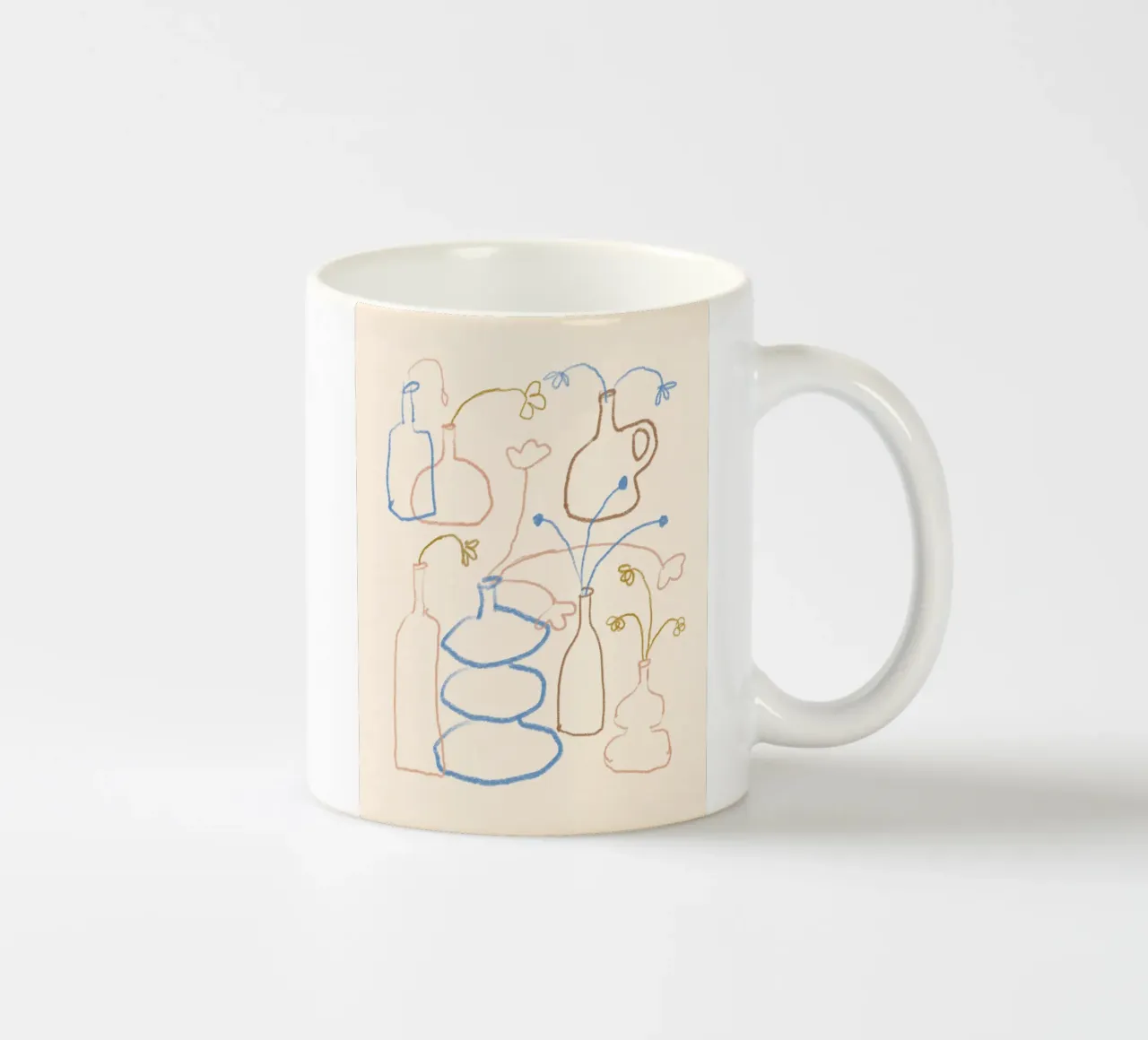 Vie Simple No 82 mug en céramique de treechild