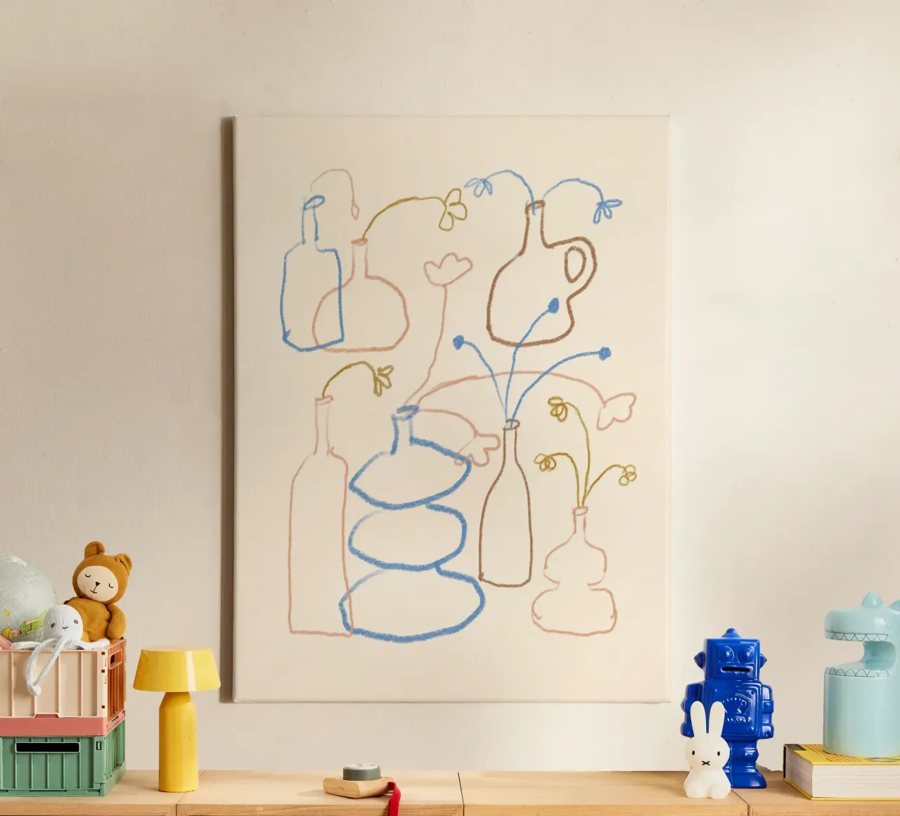 Vie Simple No 82 tela da treechild