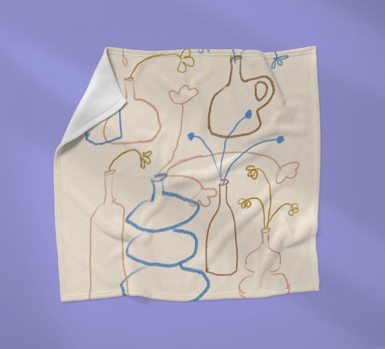 Vie Simple No 82 coperta in pile da treechild