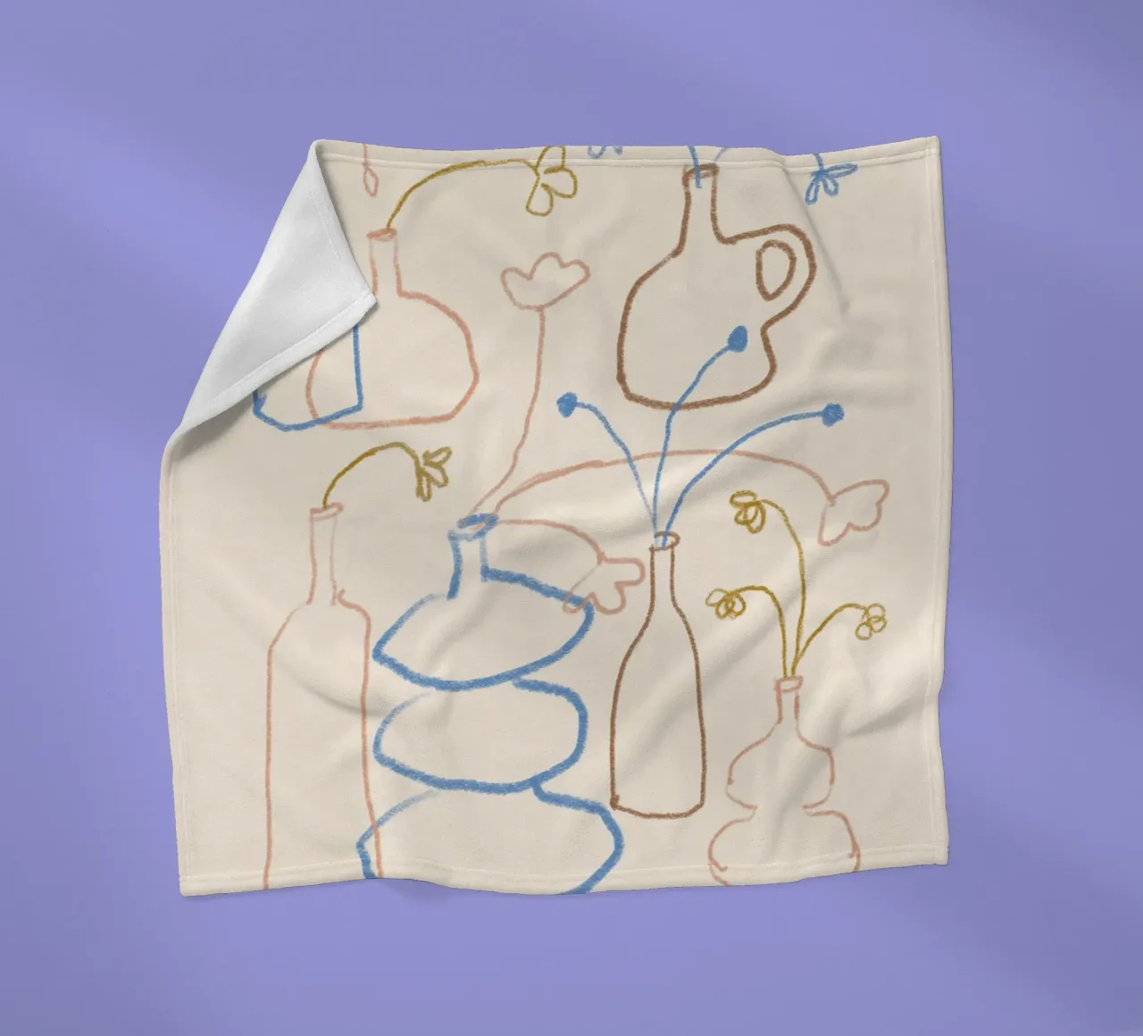 Vie Simple No 82 coperta in pile da treechild