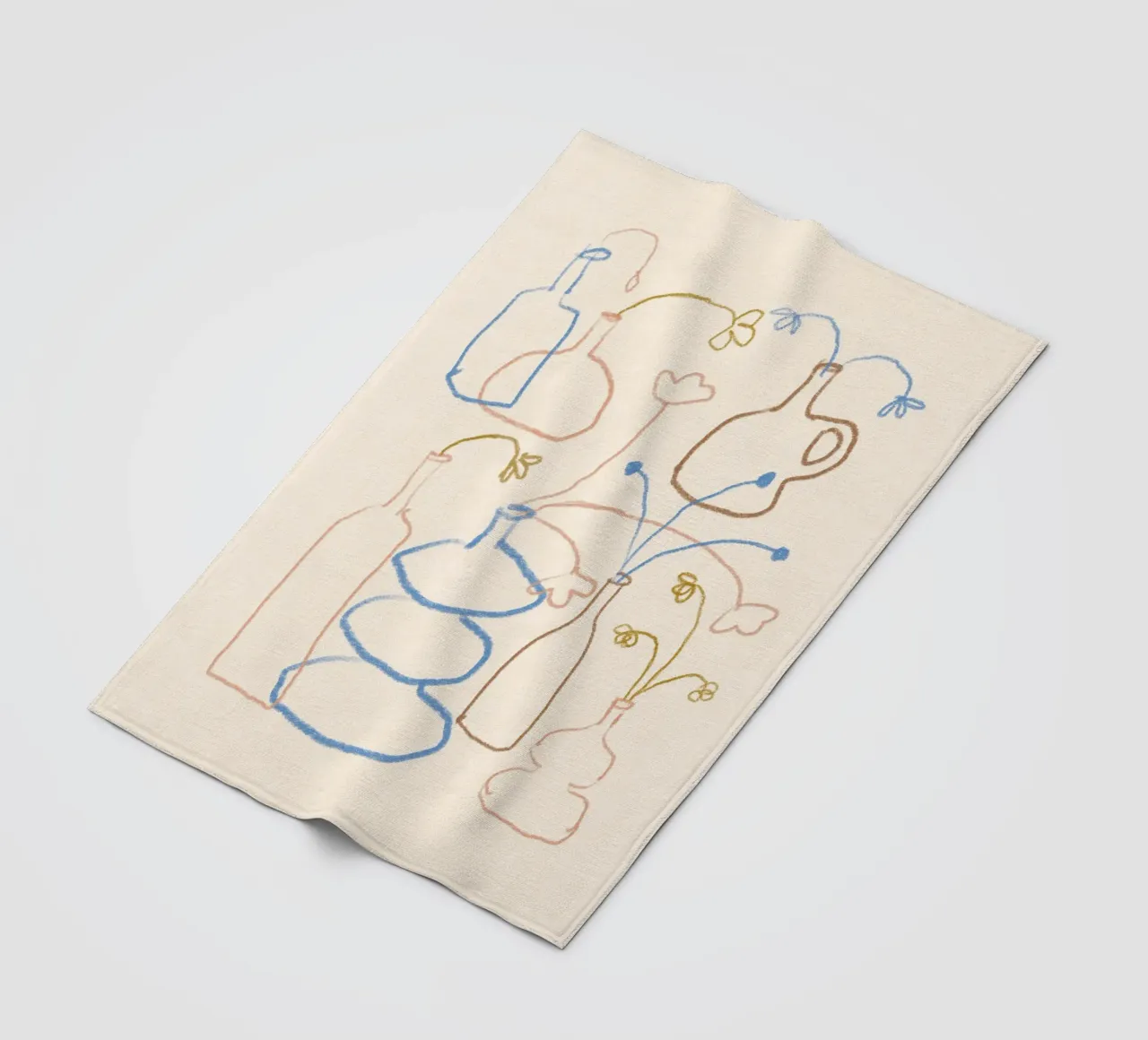 Vie Simple No 82 coperta in pile da treechild
