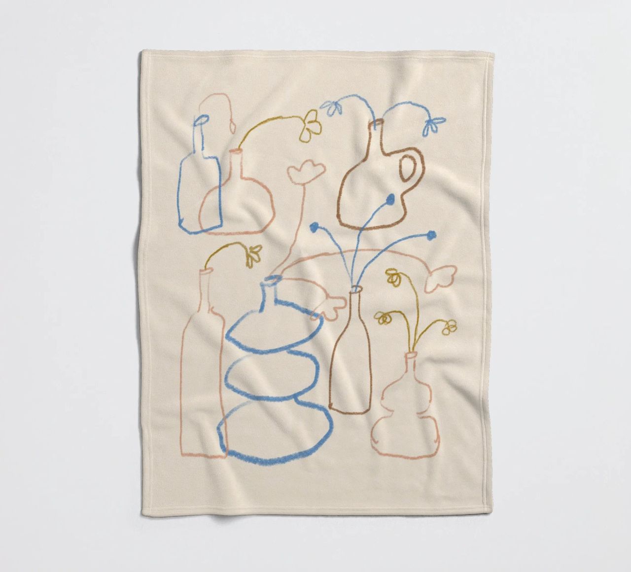 Vie Simple No 82 coperta in pile da treechild
