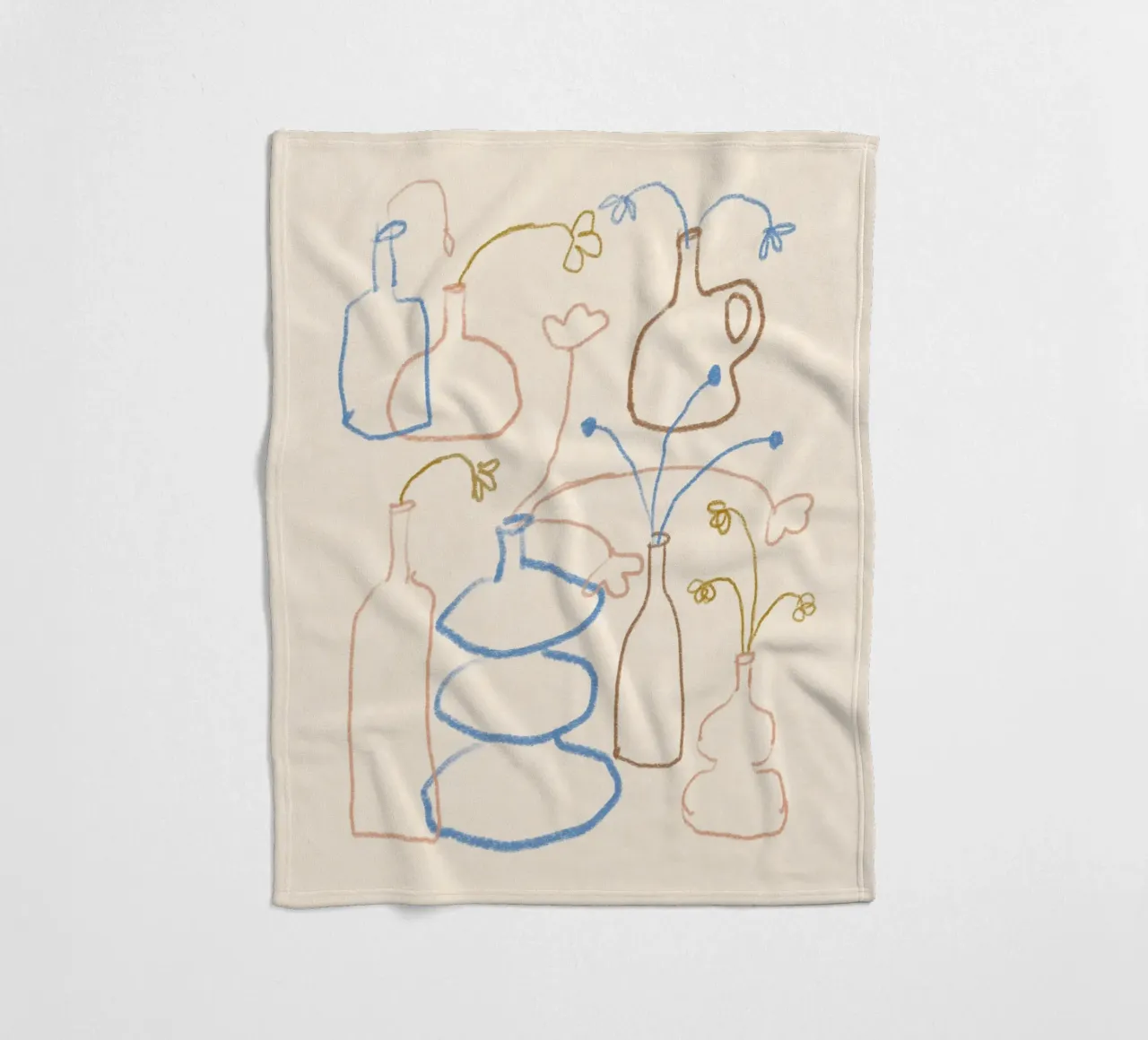 Vie Simple No 82 coperta in pile da treechild