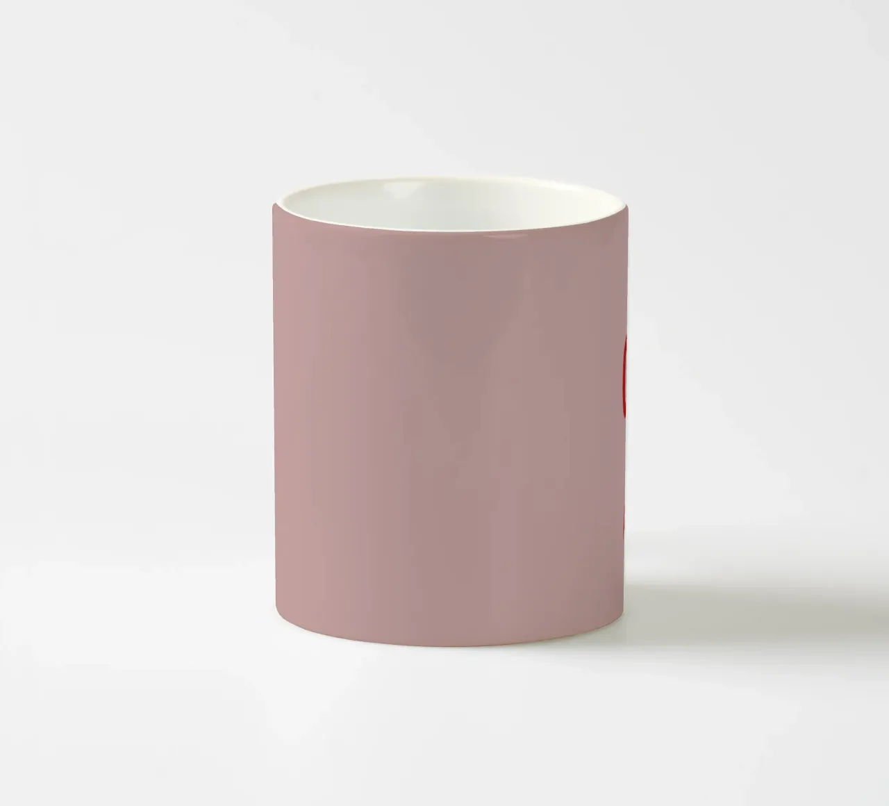 Pink Red Ribbon tazza in ceramica da ni-ja artboutique