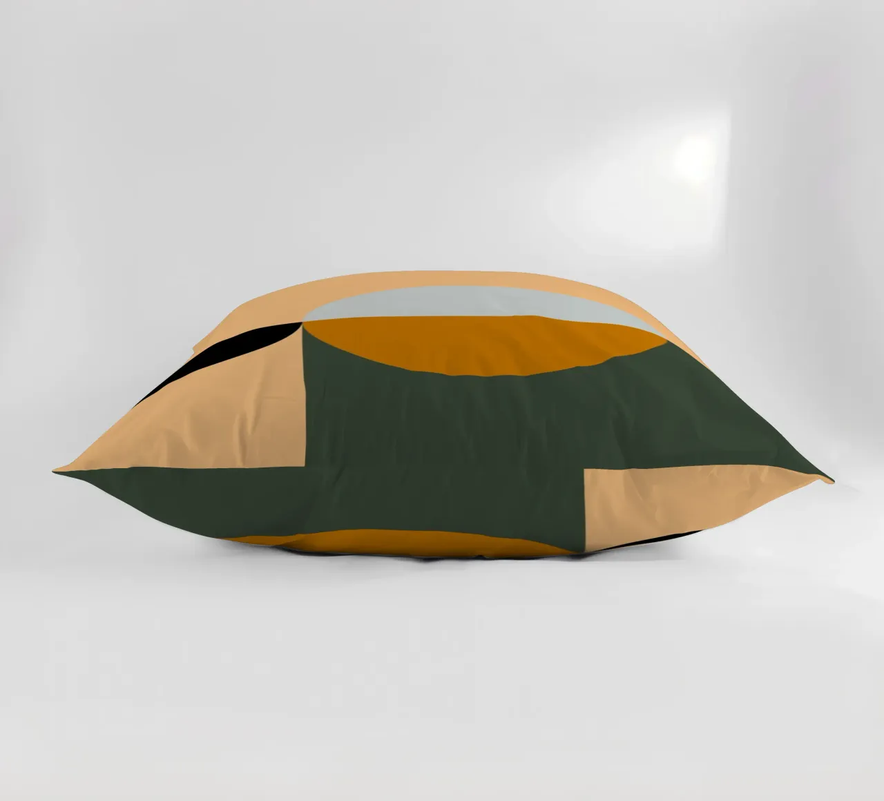 Mid Century Geometric Abstract 18 cuscino da KHouse Studio