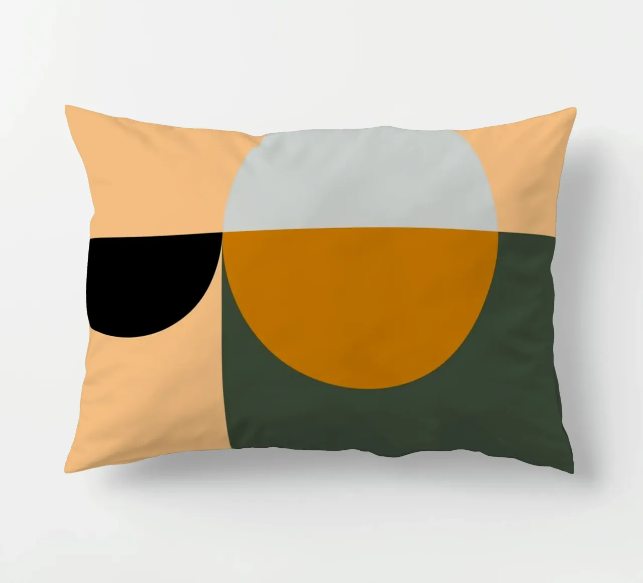 Mid Century Geometric Abstract 18 cuscino da KHouse Studio