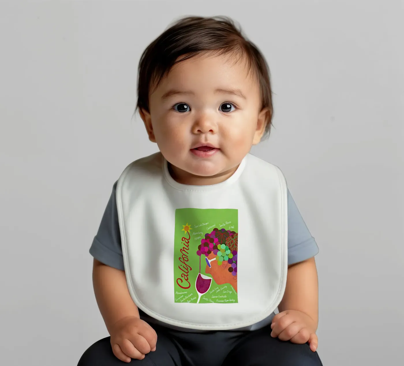 California bavaglino da Simboli Design