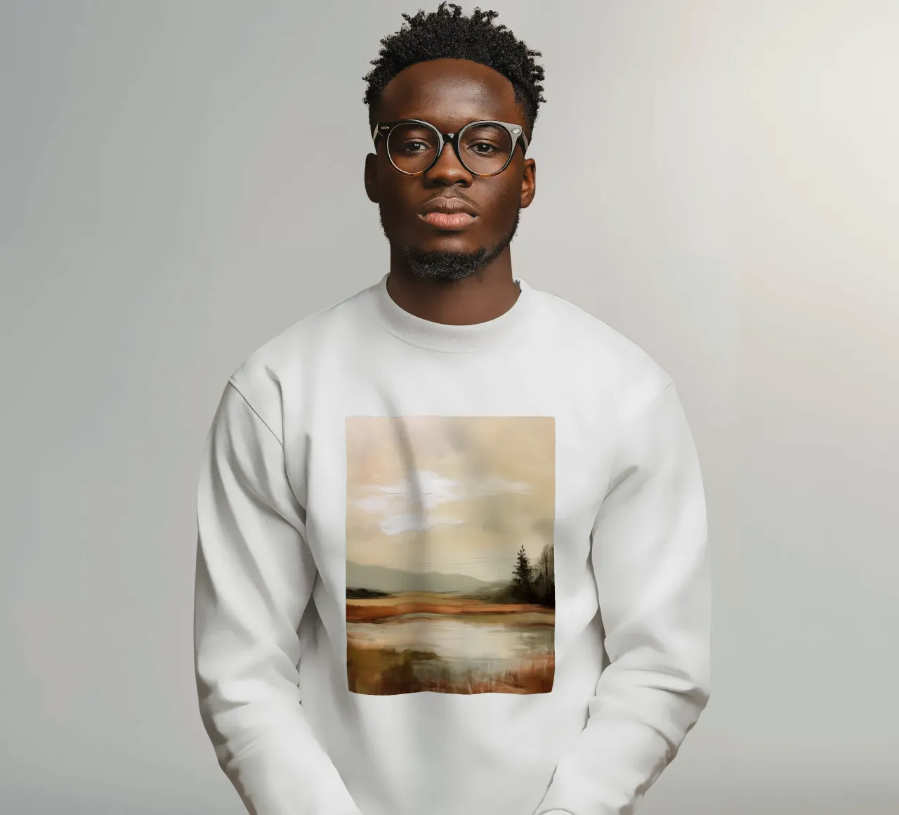 Golden Stillness felpa da treechild